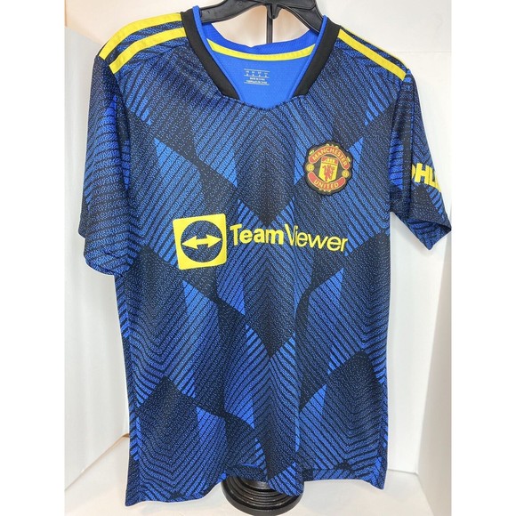 Manchester United UCL Third Jersey #14, Kendall,  Soccer, Small Unisex - Picture 11 of 12